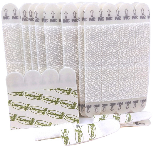 3m command strips No nail holes