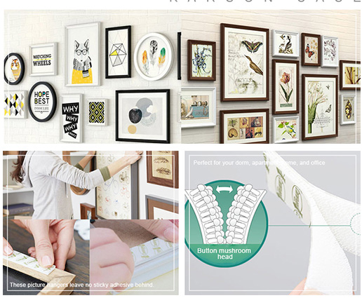 3m command strips No nail holes