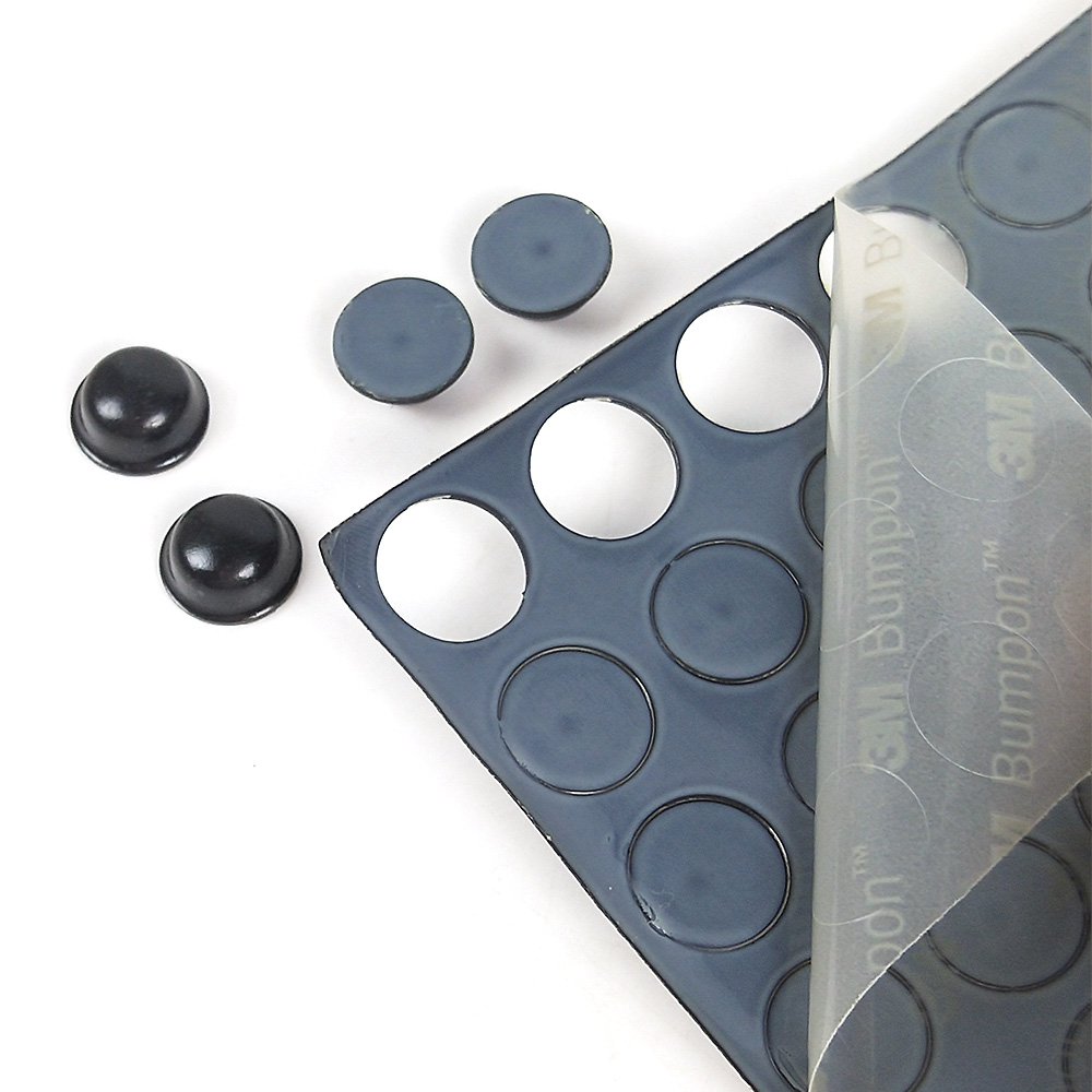 3M Bumpon Protective Products Sj5003 Black, 0.44 Inch*0.2 Inch,3000pcs/Case 