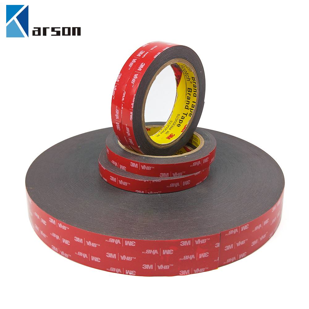 3m vhb tape 5952 VHB double sided tape heavy duty black vhb tape