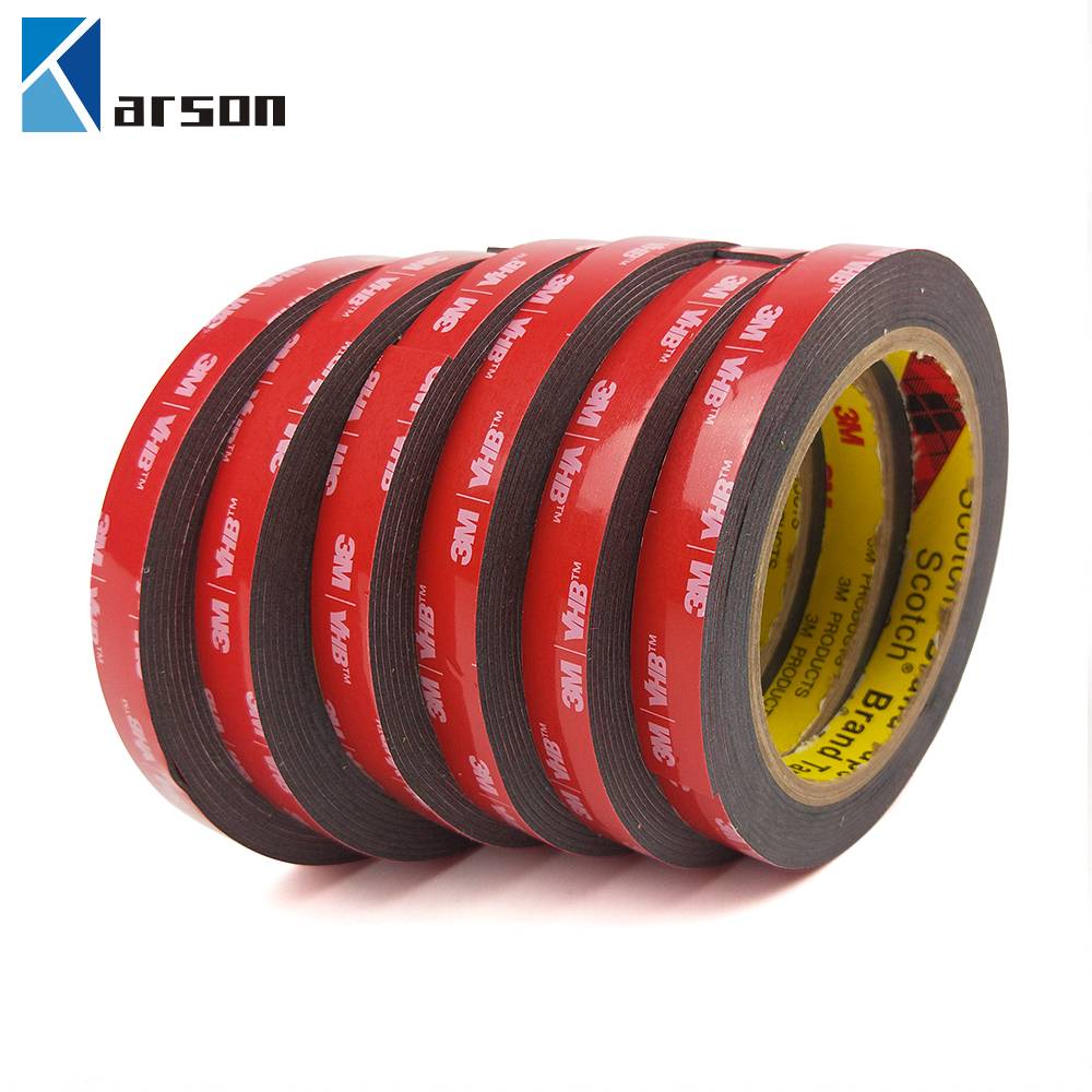 3m vhb tape 5952 VHB double sided tape heavy duty black vhb tape