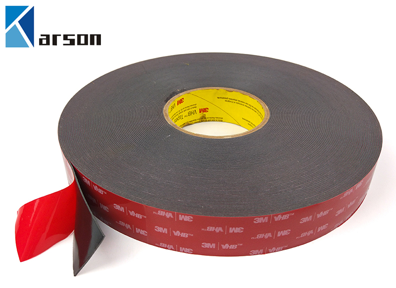 Acrylic 3M foam tape round sticker design 3m vhb tape 5952