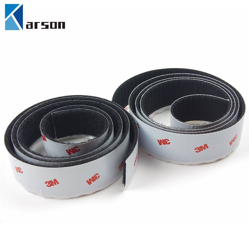 Brilliant Quality Black 3M Adhesive Tape Sj3526/Sj3527 Double Side Hook And Loop