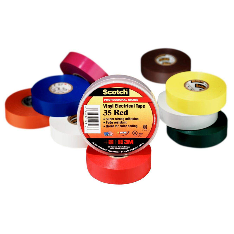 3M Electrical Insulating Tape 35 Scotch Vinyl Electrical Tape 35