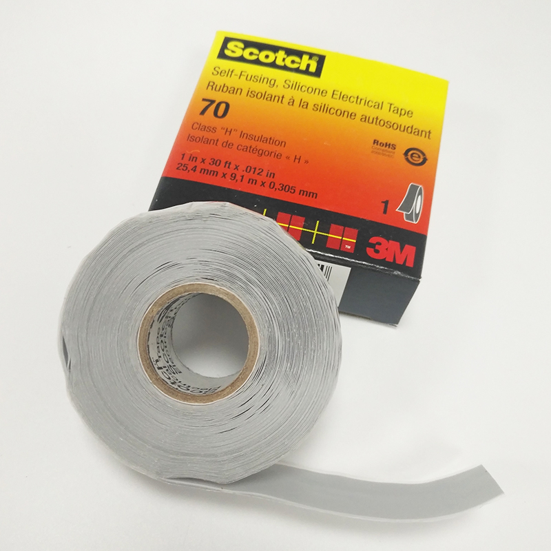 Scotch® Self-Fusing Silicone Rubber Electrical Tape 70