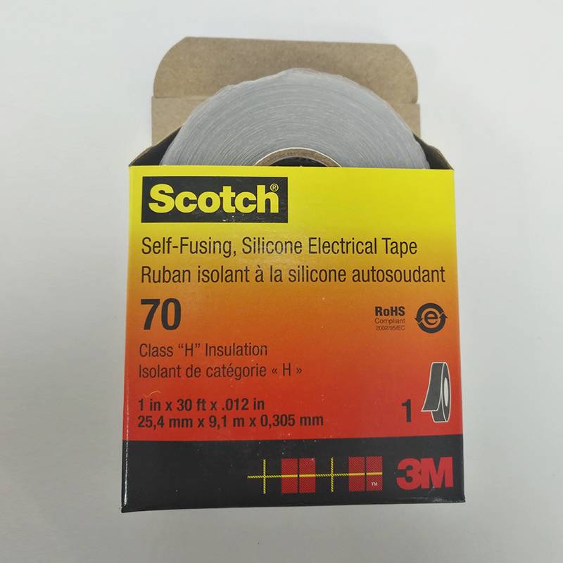 3M insulating tape 70 self fusing silicone rubber electrical tape