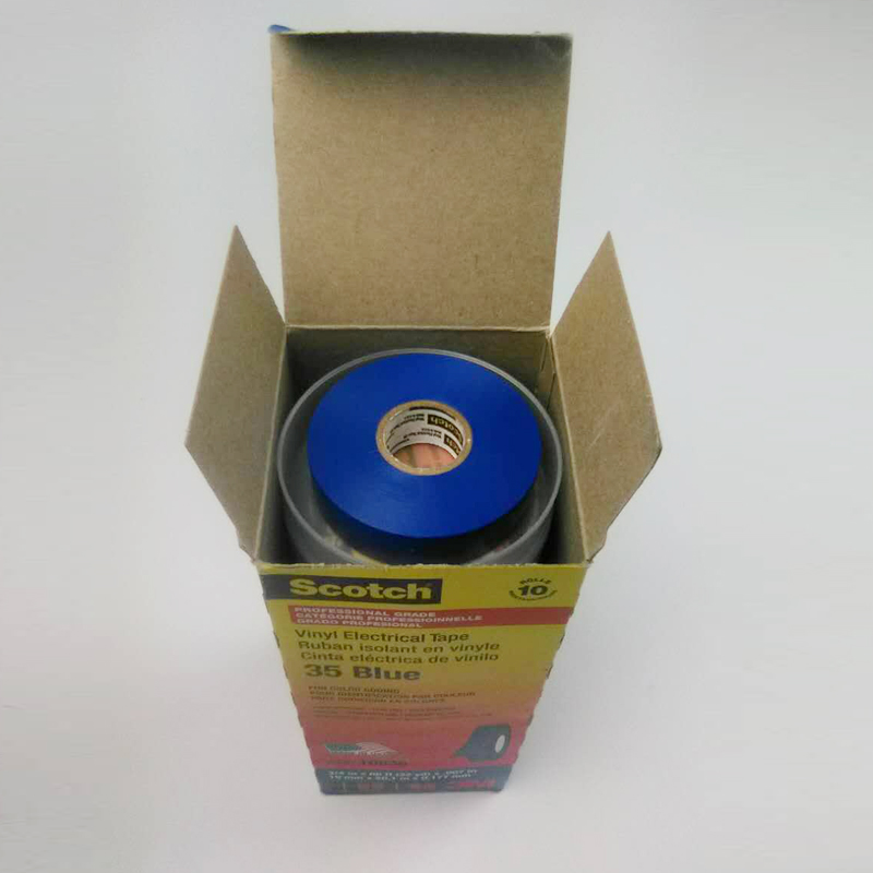 Scotch® Multi-Colored Vinyl Electrical Tape 35 Blue color