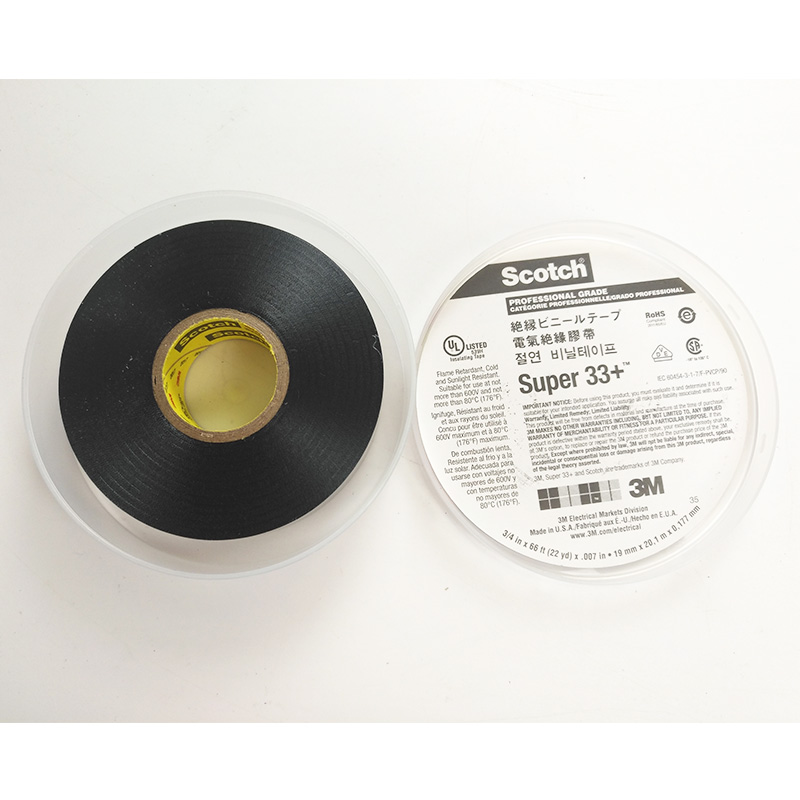 3M Vinyl Electrical Tape 33 Rubber Resin Pvc Single Sided 3M Scotch Tape 33