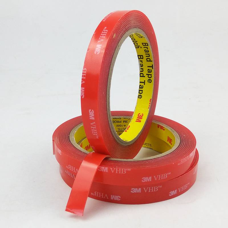 Clear 3M foam tape 1mm thick 3m 4910 vhb tape clear acrylic tape