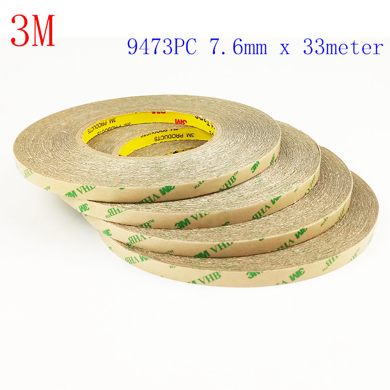 3M double sided vhb tape 9473PC High Temperature VHB Adhesive Transfer Tape 9473