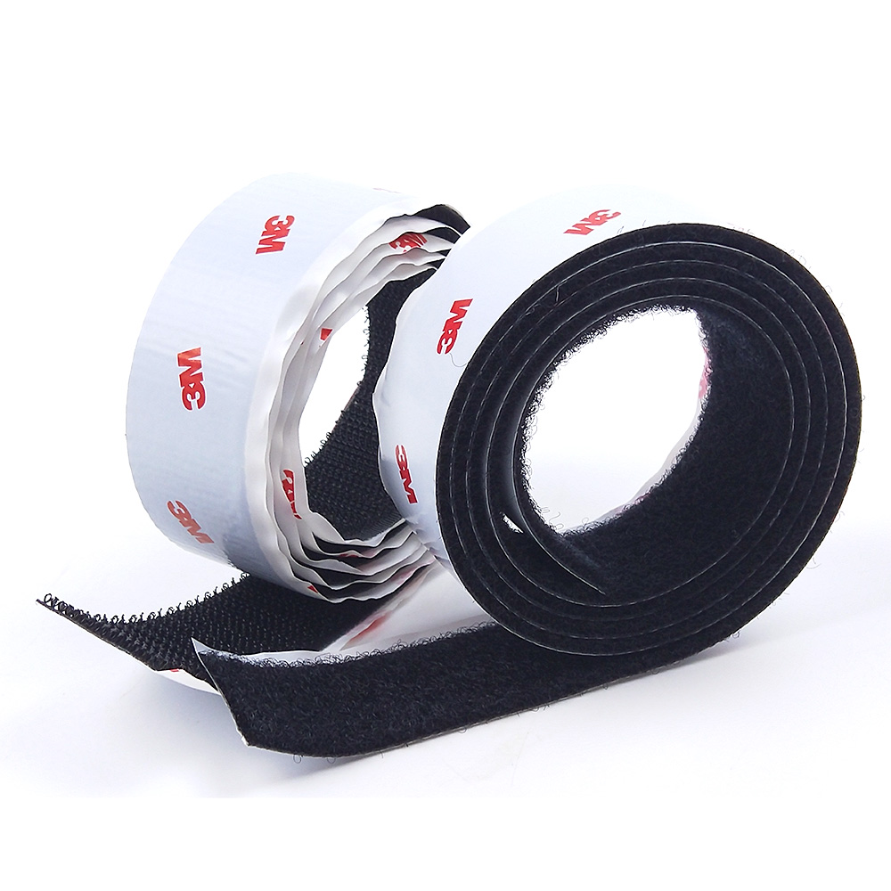Brilliant Quality hook and loop tape Sj3526/SJ3527 Black velcro 3M Sj3526