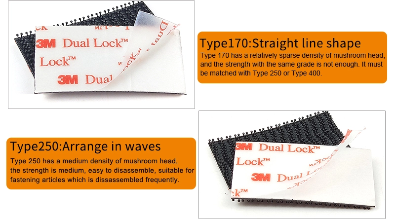 Custom 15MM Round/Circle 3M Dual Lock Self Adhesive Types Of Fabric Fasteners