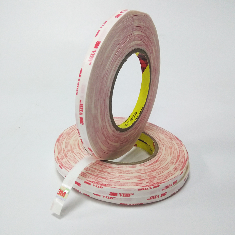 Thin 3m vhb 4914 Acrylic Foam Tape for LCD/Display and Bezel bonding, White,0.25