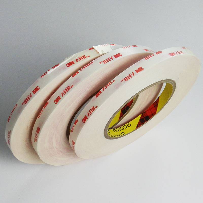 Thin 3m vhb 4914 Acrylic Foam Tape for LCD/Display and Bezel bonding, White,0.25