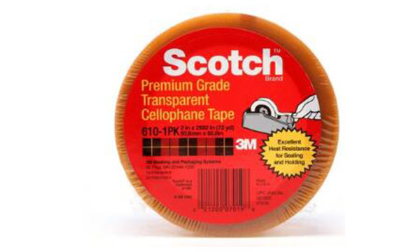 3m 610 tape adhesion test