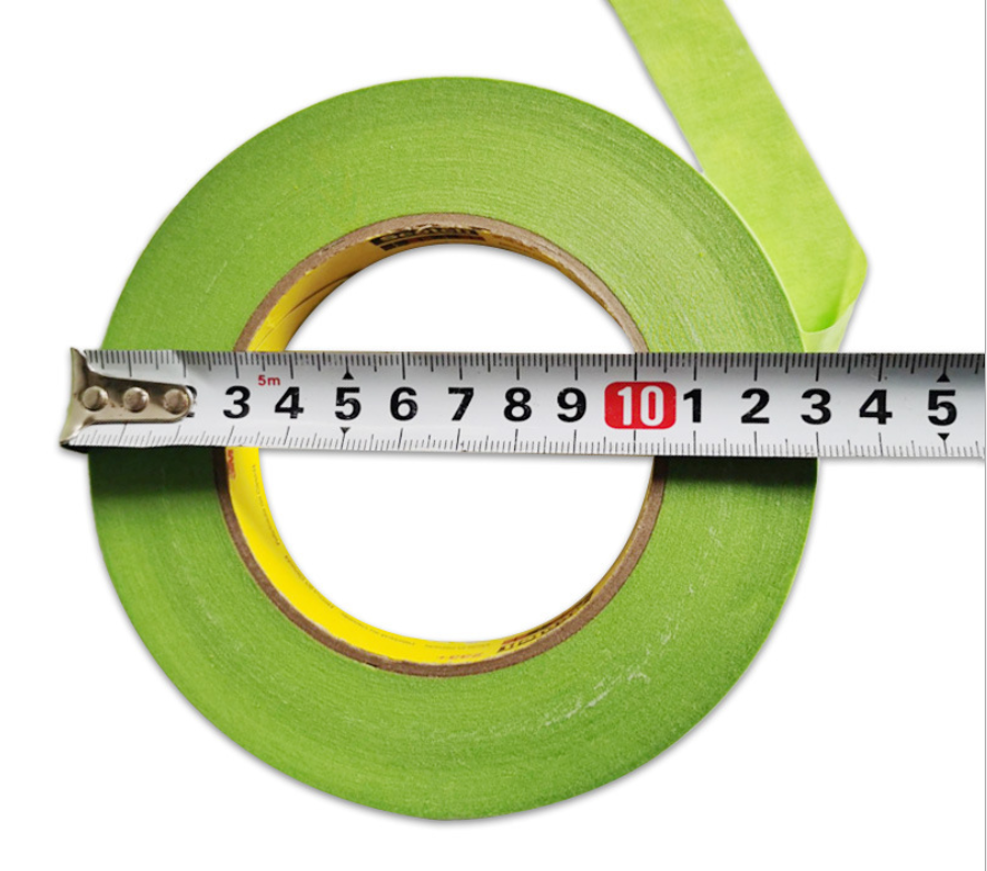 3M 18mm 233+ Green AUTO Masking Tape-4 Roll-Paint CAR