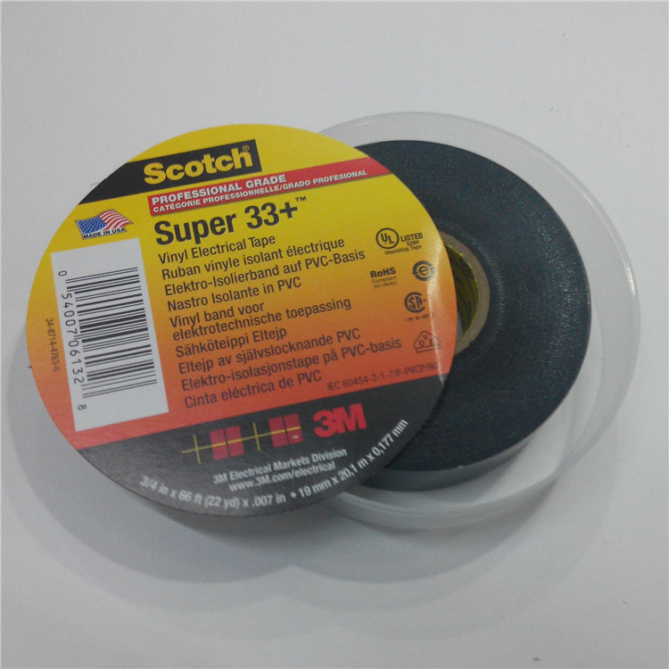 3M Vinyl Electrical Tape 33 Rubber Resin Pvc Single Sided 3M Scotch Tape 33