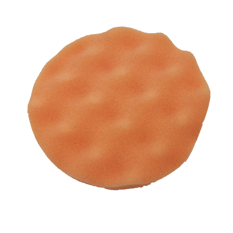  3M 02637 Finesse-it Buffing Pad - Orange Foam White Loop