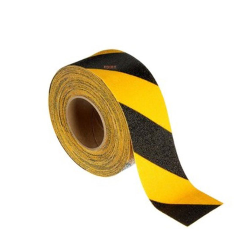 3M Slip-Resistant General Purpose Tapes and Treads 613,Black/Yellow Strip
