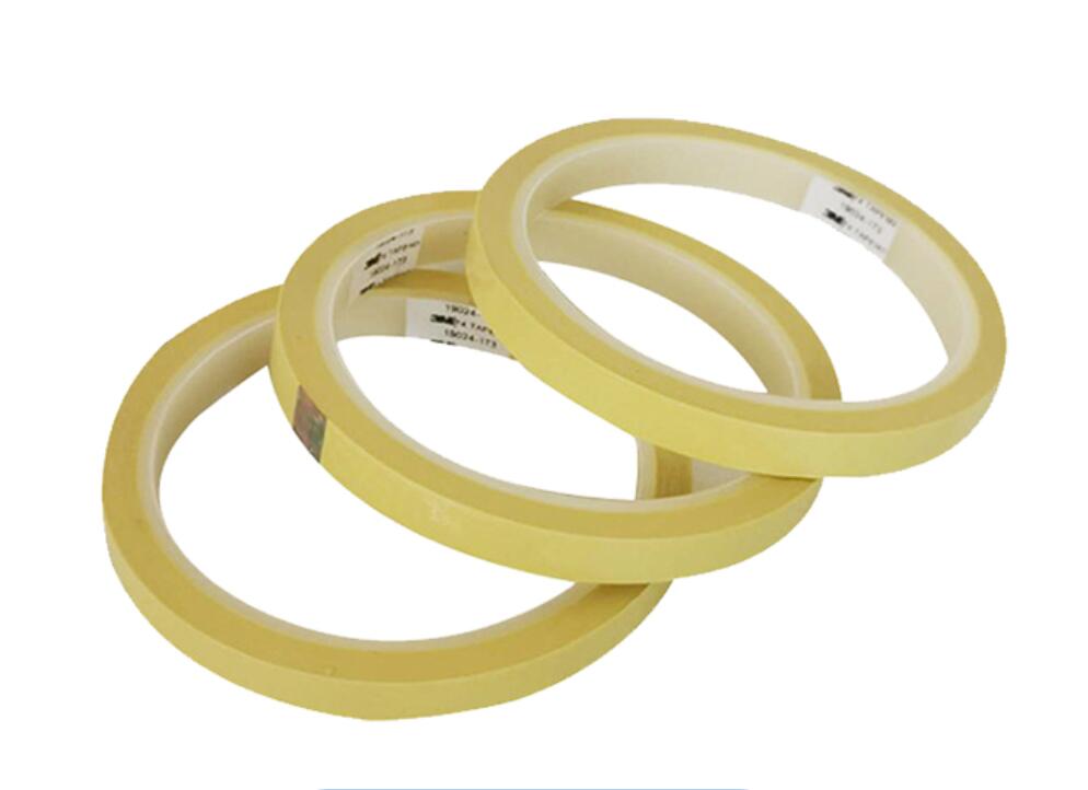 19mm x 66m 3M 56 Yellow Polyester Film Electrical Tape