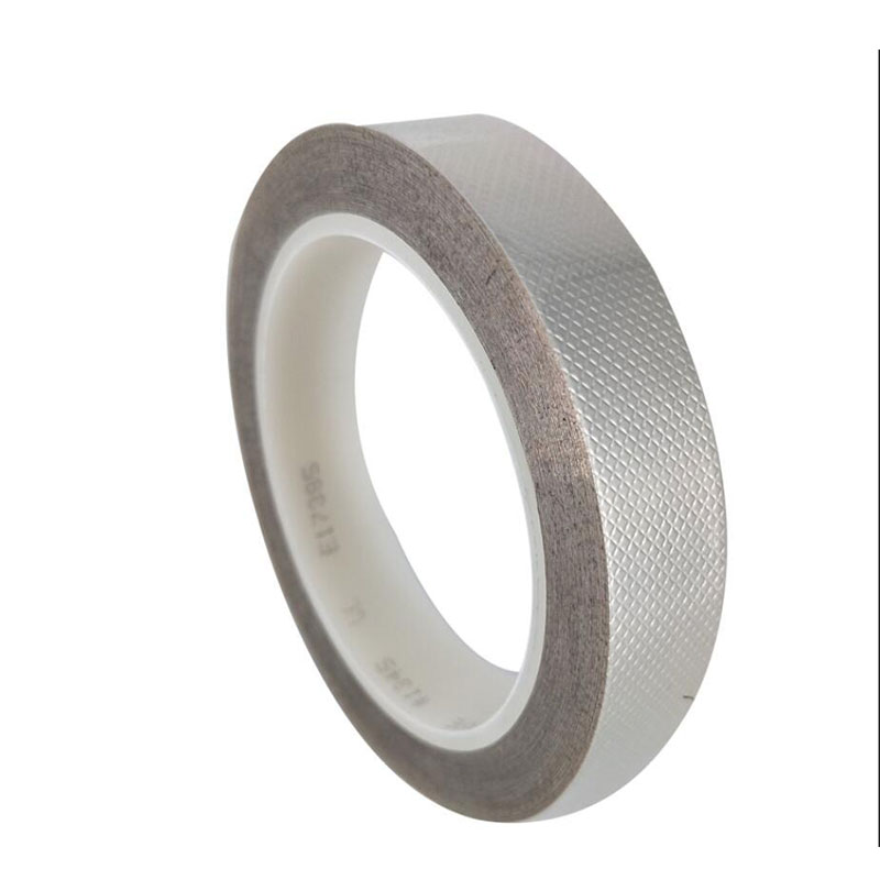 3M 1345 Silver Tin Copper Acrylic Adhesive Embossed Foil Tape