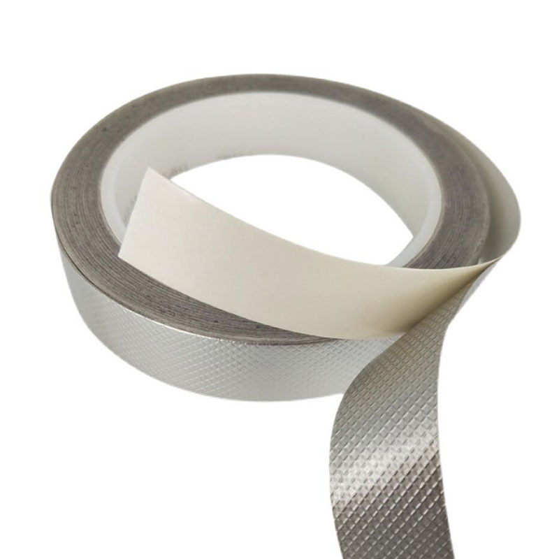 3M 1345 Silver Tin Copper Acrylic Adhesive Embossed Foil Tape