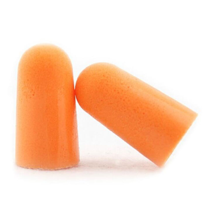 (100 Count)Soft and comfortable PU foam earplug 3M 1110 Corded Foam Earplug