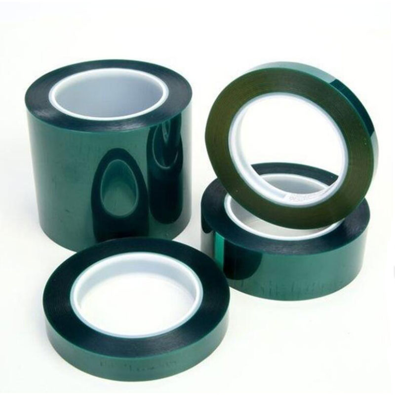 For High Temperature Powder Coat Painting 3M 8992 Green Polyester Film Tape