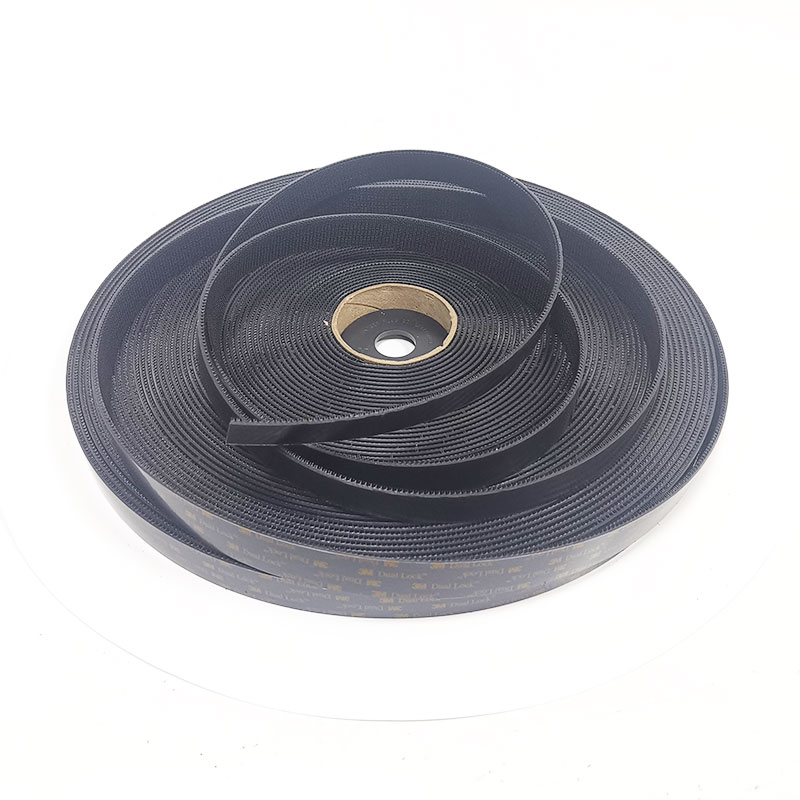 Die Cut 3M Dual Lock Reclosable Fastener SJ3551CF Black Dual Lock Tape