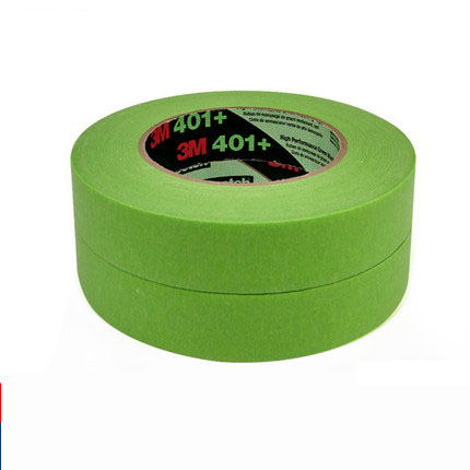 3M 401+ Green  Masking or Painter's Tape 12mm Width High Performance Masking 