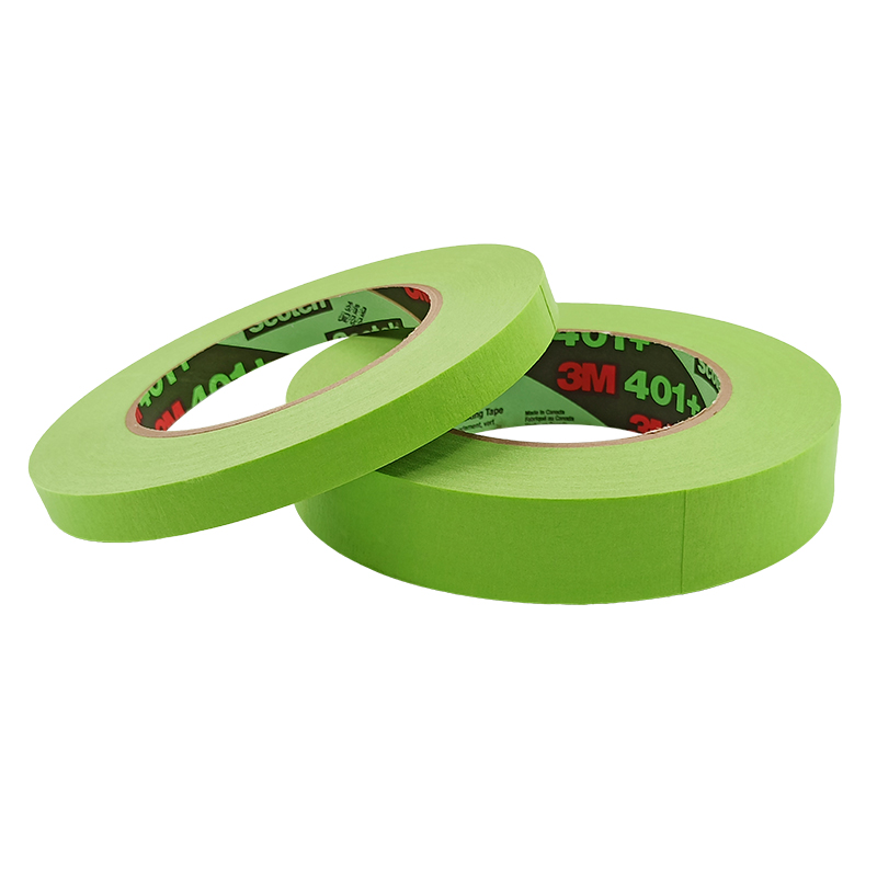 3M 401+ Green  Masking or Painter's Tape 12mm Width High Performance Masking 