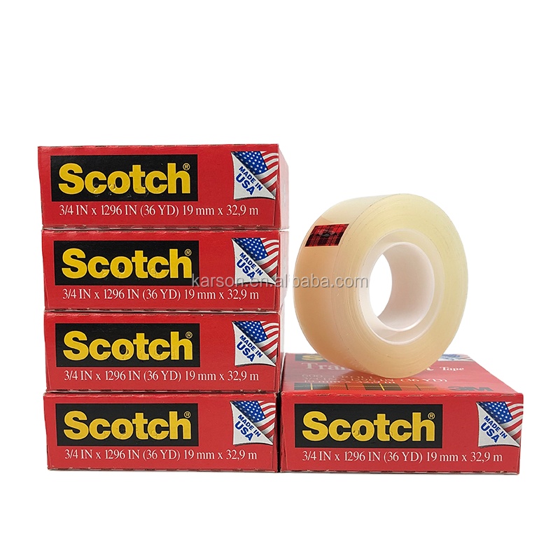 Scotch Transparent Tape Refill Rolls 600