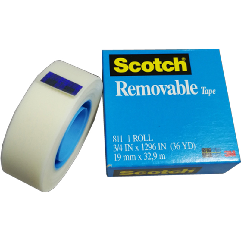 Scotch Removable Magic Tape, Boxed Refill