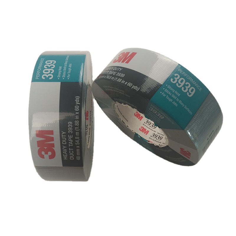 Ruban Américain Noir 50 Mm X 50 M - Lot De 2 Rouleaux (100 M) - Tissu Renforcé Imperméable UV - Pour Intérieur/extérieur