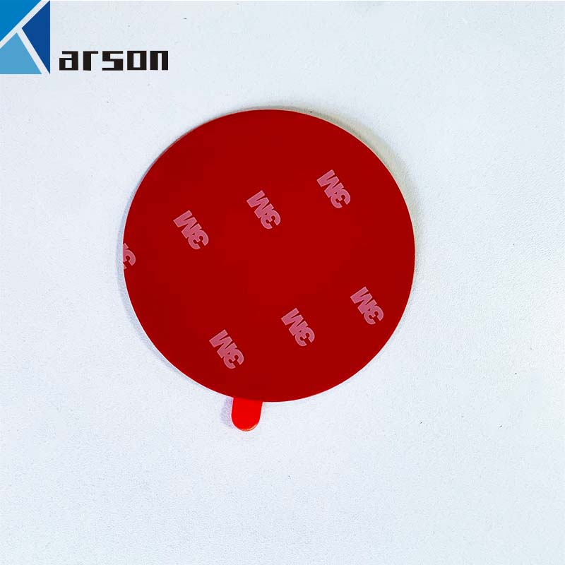 60MM Diameter Circle 3M 4229P Double Sided Foam Tape With Small Tail