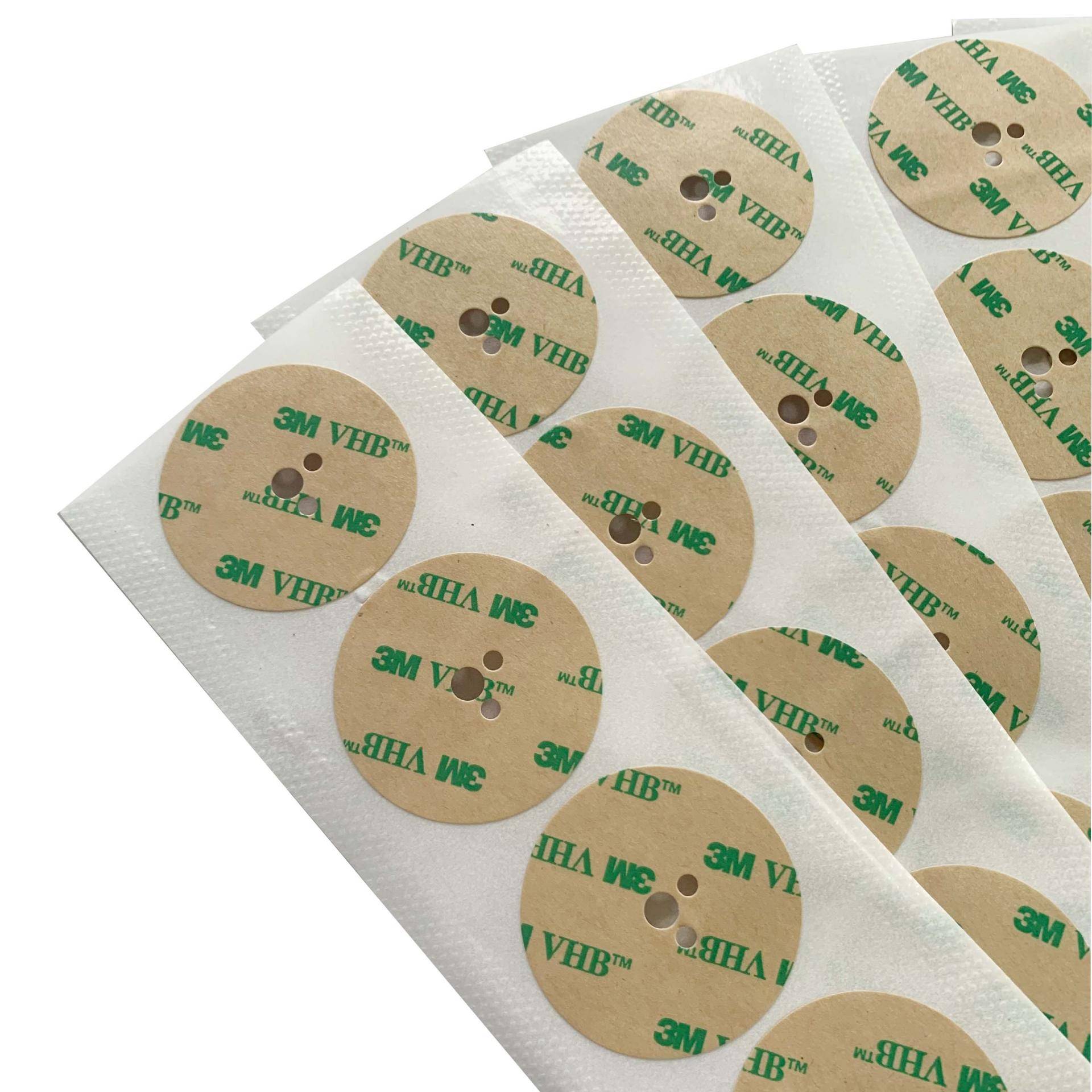 Custom Circle Factory Die Cutting 3M Adhesive Transfer Tape 9460PC