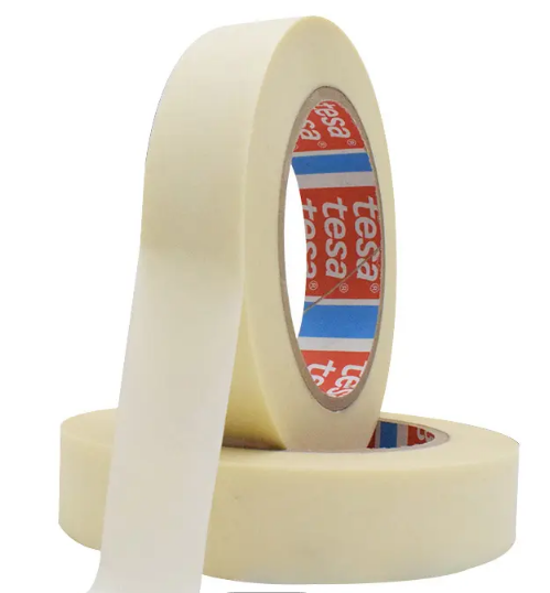 White Making Tape Tesa 4331 PET Masking Tape 220°C