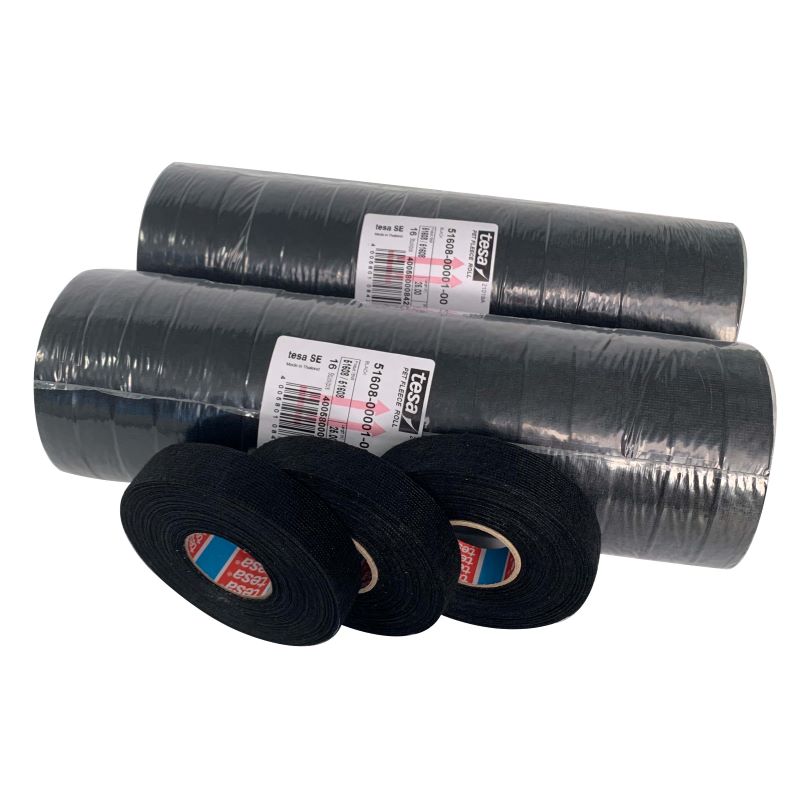 100% Brand tesa cloth tape 51608 Wire Harness Tape For Noise Damping